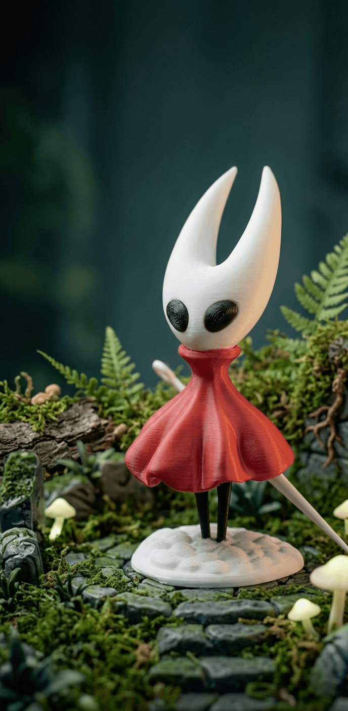  Hornet Colecionável Hollow Knight Silksong Figura 3d Hornet - 4